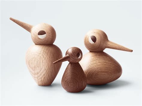 Oak Decorative Object Game Bird By Architectmade Design Kristian