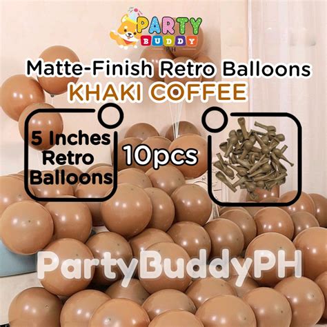 Inch Inch Pcs Retro Balloons Autumn Vintage Dusty Pink Olive Green Nude Skintone Khaki