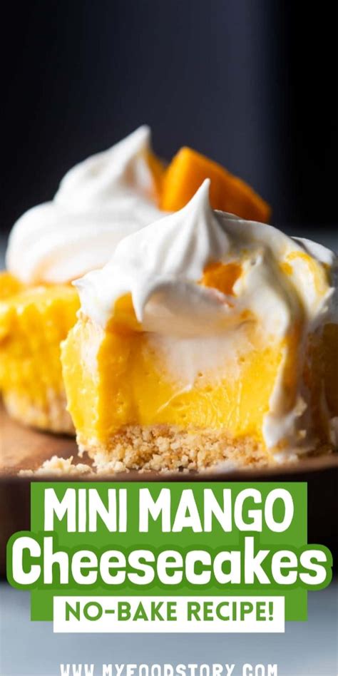 Mini Mango Cheesecakes Eggless And No Bake Artofit