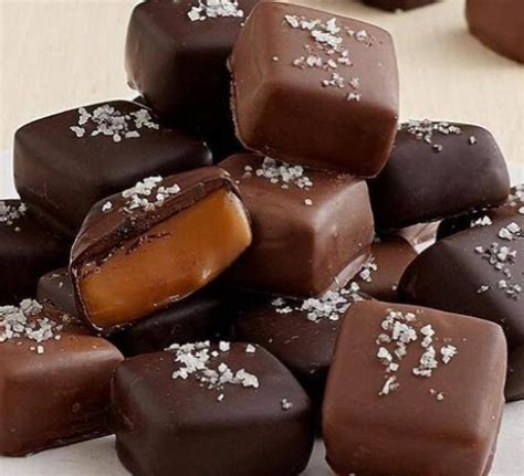 Sea Salt Chocolate Covered Caramels Etsy