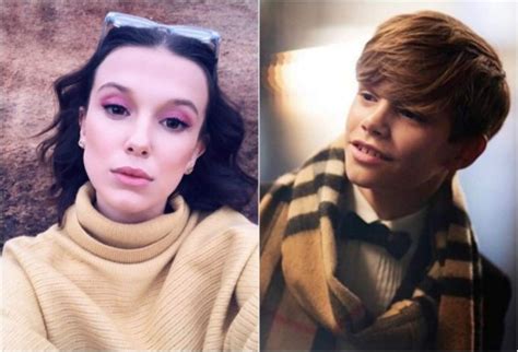 Millie Bobby Brown Estrella De Stranger Things De Romance Con Romeo