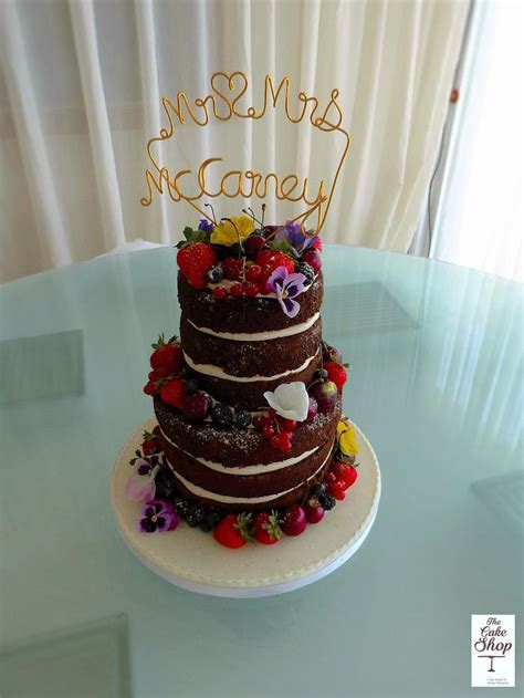 Naked Cake Decorated Cake By Thecakeshop Cake Design Cakesdecor