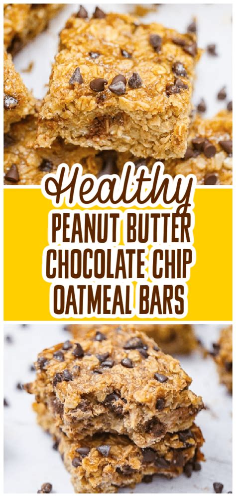 Soft Baked Peanut Butter Banana Oatmeal Bars Daily Vegan Meal