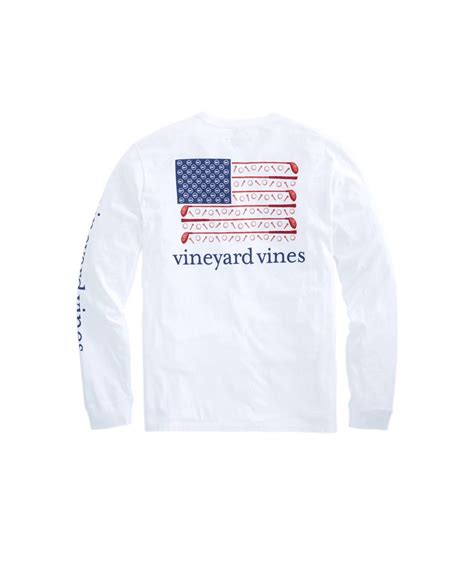 Vineyard Vines Fish Flag Pocket T Shirt