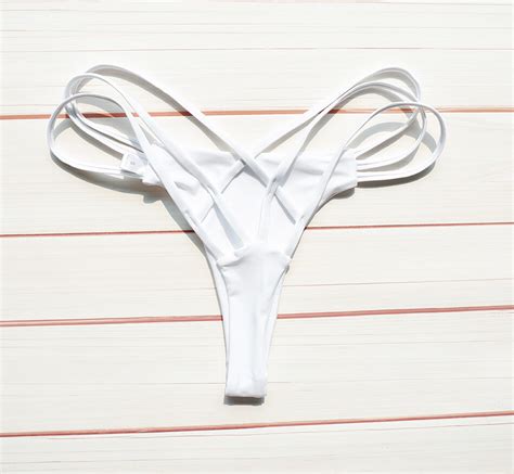Sexy Women Brazilian Cheeky Bikini Bottom Thong Bathing Beach Swimsuit Swimwear EBay