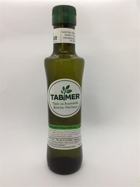 Doğal Fermente Elma Sirkesi NET 250 ml Tabimer