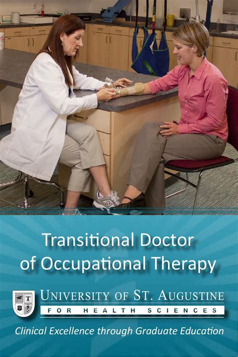 Transitional Doctor of Occupational Therapy Brochure by University of St. Augustine - Issuu