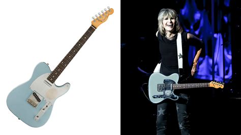 Pretenders' Chrissie Hynde Unveils Signature Fender Telecaster Guitar