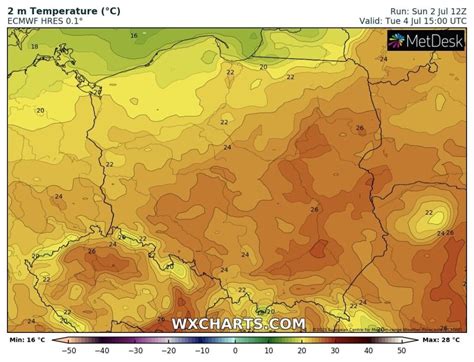 Pogoda na 5 dni dla Polski Silniejszy wiatr Kiedy upał wróci do