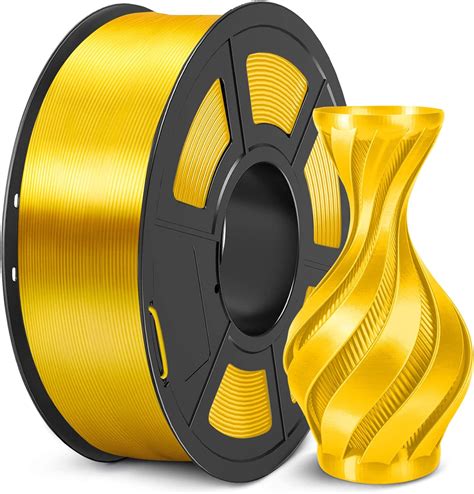 Sunlu Silk PLA Filament Light Gold 1 75mm 1kg Roboter Bausatz De