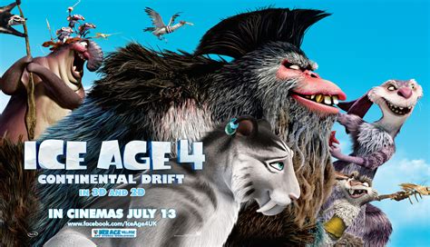 Ice Age Continental Drift Poster