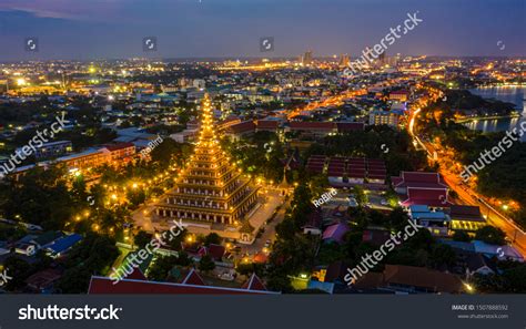 Khon Kaen Landmark Over Royalty Free Licensable Stock Photos