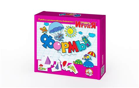 Дидактический пазл-игра «Формы» серии «Учись, играя» для детей 3-6 лет ...