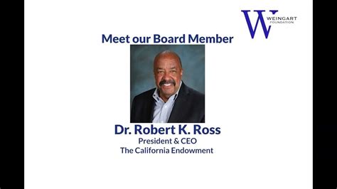 Meet Our Board Member Dr Bob Ross Youtube