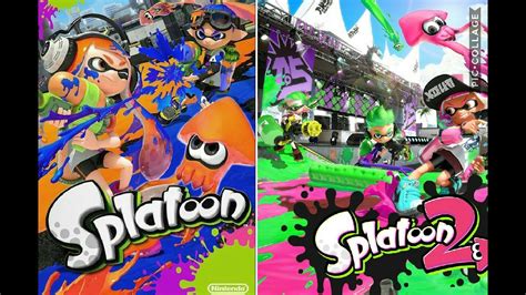 Splatoon Vs Splatoon 2 Youtube