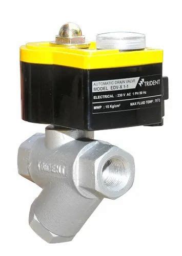 Trident Timer Auto Drain Valve Rs Syndicate Industrial Services