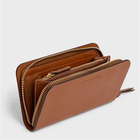 Gérard Darel Tresor Le Portefeuille Wallet Cognac