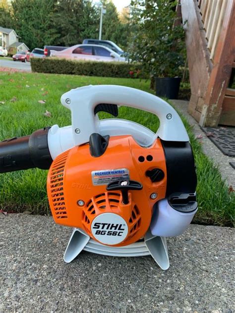 Stihl Bg 56c Handheld Leaf Blowerlike New For Sale In Lake Stevens Wa Offerup