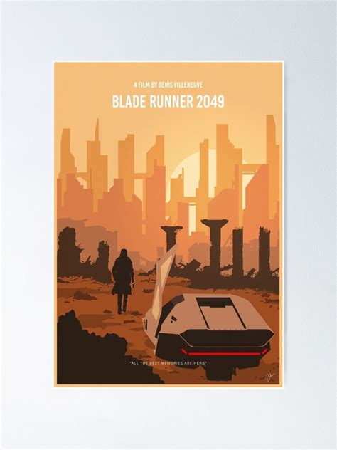 "Blade Runner 2049 - Los Angeles" Poster for Sale by Franchais | Redbubble