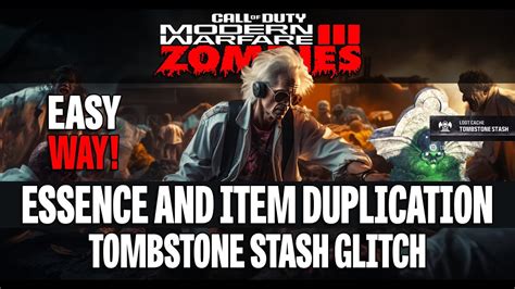 Mw Zombies Glitches Unlimited Essence And Item Duplication Tombstone