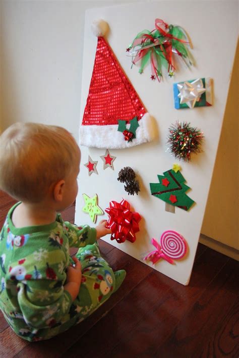 Christmas Sensory Board For Kids Toddler Approved Christmas