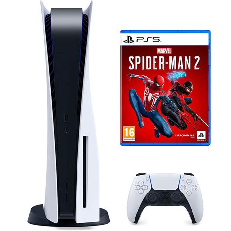 Playstation PS5 Standard Edition Marvel´s Spider-Man 2 Console Red| Techinn
