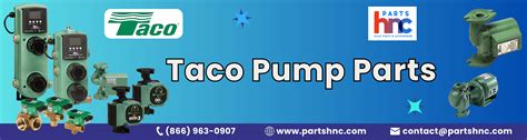 Taco Pump Parts |Taco 1600 Series Pump Parts - PartsHnC