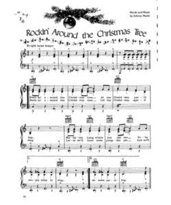 🌳 Rockin Around The Christmas Tree Sheet Music PDF - (PRINTABLE)