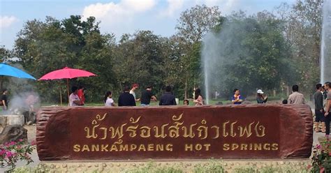 Going Places Thailand Sankampaeng Hot Springs
