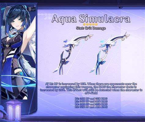 Aqua Simulacra Bow Genshin Impact 27 Complete Guide