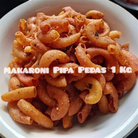 Jual Kg Makaroni Bantat Renyah Pedas Daun Jeruk Gram Shopee