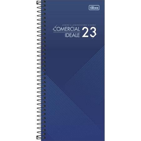 Agenda Comercial Ideale Espiral Tilibra Livraria E Papelaria Brasil