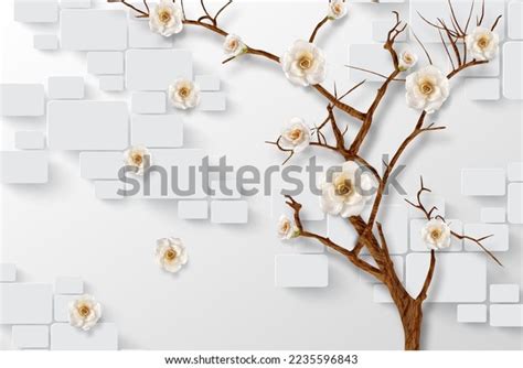 3d Wallpaper Design White Abstract Background Stock Illustration 2235596843 | Shutterstock