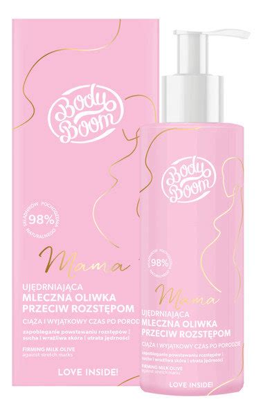 Body Boom Mama Ujędrniająca Mleczna Oliwka przeciw rozstępom 90g