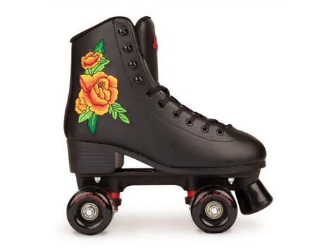 Rookie Rosa Black Skates £4995 Roller Derby And Roller Skating