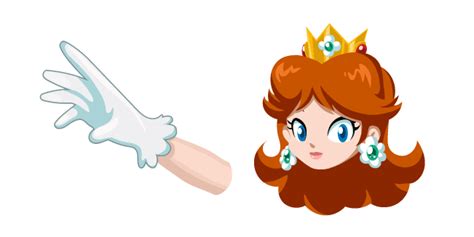 Custom Cursor Pack Super Mario Princess Daisy Cursor Helper