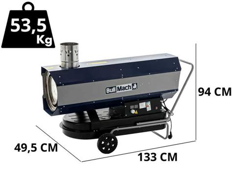 Générateur d air chaaud BullMach BM IDH 50 KW en Promotion AgriEuro