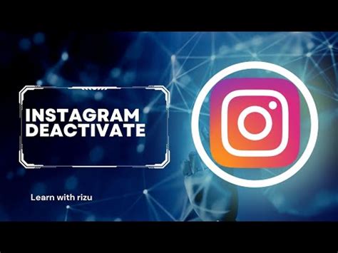 How To Deactivate Instagram Account Instagram Account Disable Kese