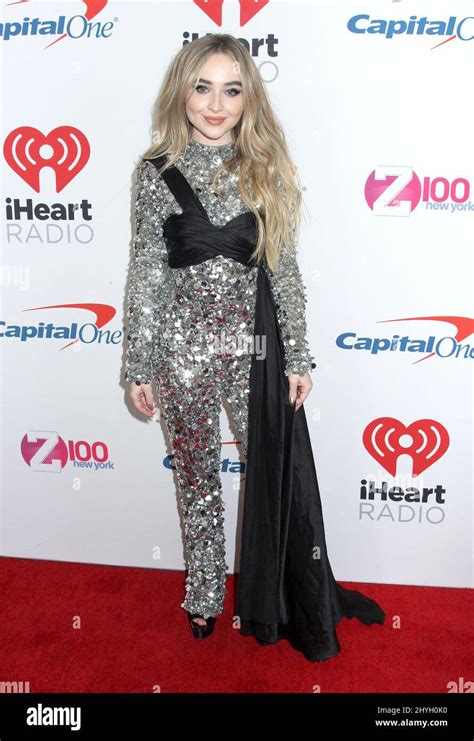 Sabrina Carpenter Arriving For Z100s Iheartradio Jingle Ball 2018 At