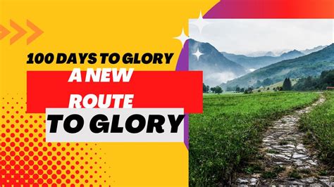 A New Route To Glory Youtube