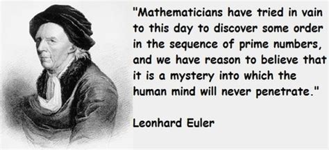 Leonhard Euler Math Quotes Quotesgram