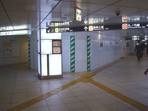 2012年6月18日メトロ新宿三丁目駅改良工事調査3 副都心線編 おきらく娯楽工房