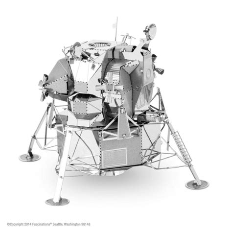 Apollo 11 Mondlandefähre Apollo Lunar Module Metal Earth house of