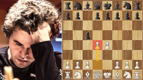 Smith Morra Gambit Against Magnus Carlsen Youtube