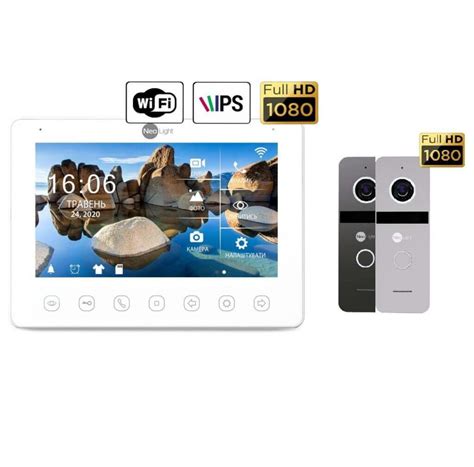 Комплект домофона NeoKIT HD + WF2 - Интернет-магазин домофонов