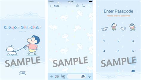 しんちゃんとシロのline着せかえがまたまた登場｜しんちゃんニュース｜クレヨンしんちゃん｜テレビ朝日