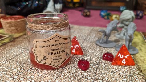 D&D Potion of Healing Set - Etsy