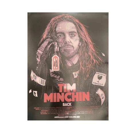 Tim Minchin / Back Tour Illustration / Poster – sound-merch.com.au