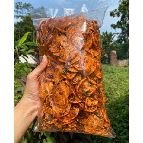 Jual Basreng Koin Pedas Daun Jeruk Kg Shopee Indonesia