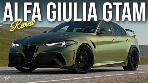 Gran Turismo 7 2020 Alfa Romeo Giulia GTAm REVIEW